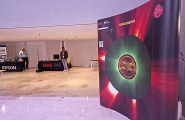 First time ever we got a 20m wide stand at a conference.