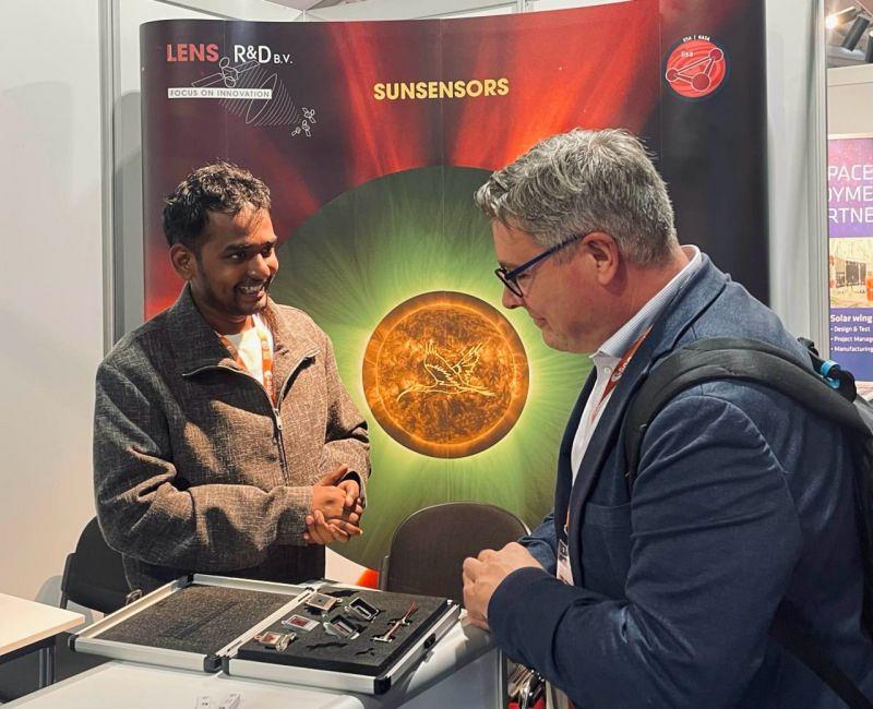 Much to do at the ESA Industrial space days.