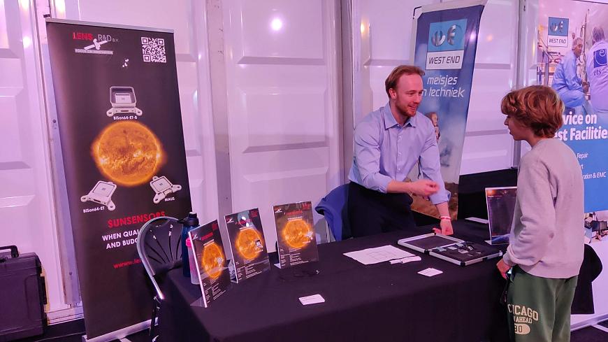 Lens R&D B.V. @NLSpace tent ESA Open Day